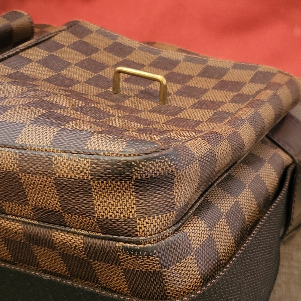 Louis Vuitton Broadway Damier Ebene Canvas Shouder Bag. Authentic w/COA. - Picture 15 of 16